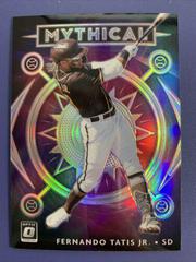 Fernando Tatis Jr. [Holo] #M-6 Baseball Cards 2020 Panini Donruss Optic Mythical Prices