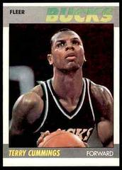 Terry Cummings Basketball Cards 1987 Fleer Prices