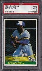 Ben Oglivie #229 Baseball Cards 1984 Donruss Prices