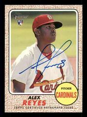 Alex Reyes [Red Ink] #ARE Baseball Cards 2017 Topps Heritage Real One Autographs Prices