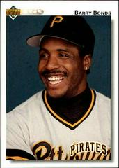 Barry Bonds [Gold Hologram] #134 Baseball Cards 1992 Upper Deck Prices