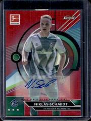 Niklas Schmidt [Red] #BCA-NSM Soccer Cards 2022 Topps Finest Bundesliga Autographs Prices