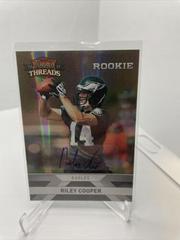Riley Cooper [Autograph Silver] Football Cards 2010 Panini Threads Prices