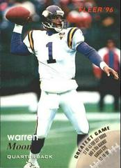 Warren Moon Football Cards 1996 Fleer Prices