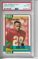 Albert Lewis #254 Football Cards 1990 Topps Tiffany Prices