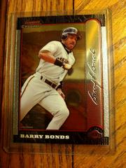 Barry Bonds #34 Baseball Cards 1999 Bowman Chrome International Prices