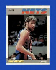 Mike Gminski Basketball Cards 1987 Fleer Prices