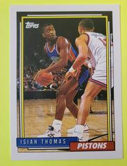 Isiah Thomas #331 Basketball Cards 1992 Topps Prices