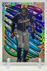 Jackson Chourio [Mini Diamond] Baseball Cards 2023 Bowman's Best Shellacked Prices