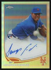 Jeurys Familia [Refractor] #59 Baseball Cards 2013 Topps Chrome Rookie Autograph Prices