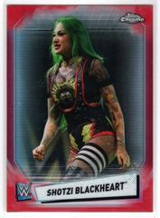 Shotzi Blackheart [Red Refractor] Wrestling Cards 2021 Topps Chrome WWE Image Variations Prices