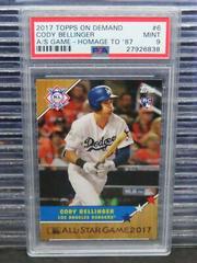 Cody Bellinger #6 Baseball Cards 2017 Topps on Demand All Star Game Homage to '87 Prices