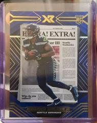 Kenneth Walker III [Blue] Football Cards 2022 Panini XR Extra Prices