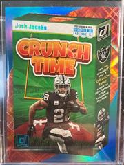 Josh Jacobs [Cosmic] #CT-9 Football Cards 2023 Panini Donruss Crunch Time Prices