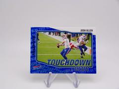 Josh Allen [True Blue] Football Cards 2021 Panini Rookies and Stars Touchdown Club Prices