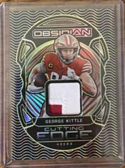 George Kittle [Yellow] Football Cards 2022 Panini Obsidian Cutting Edge Prices
