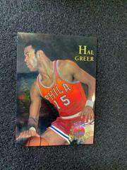 Hal Greer [Finest Refractor] Basketball Cards 1996 Topps Stars Prices