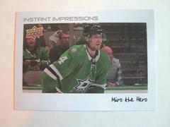 Miro Heiskanen [Nickname] Hockey Cards 2022 Upper Deck Instant Impressions Prices