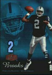 Aaron Brooks [Emerald] #70 Football Cards 2006 Flair Showcase Prices