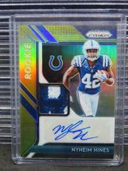 Nyheim Hines [Gold Prizm] Football Cards 2018 Panini Prizm Rookie Patch Autographs Prices