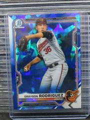 Grayson Rodriguez Baseball Cards 2021 Bowman Chrome Sapphire Prospects Prices