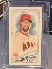 Albert Pujols [Mini No Number] Baseball Cards 2018 Topps Allen & Ginter Prices