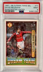 David Beckham Soccer Cards 1997 Futera Manchester United Fans Selection Prices