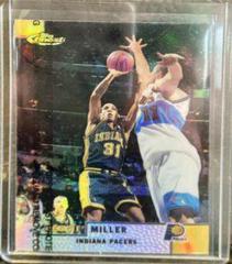 Reggie Miller [Refractor] Basketball Cards 1999 Finest Prices