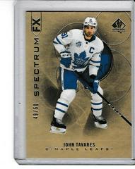 John Tavares [Gold] #S-39 Hockey Cards 2020 SP Authentic Spectrum FX Prices