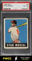 Stan Musial #4 Baseball Cards 1948 Leaf Prices