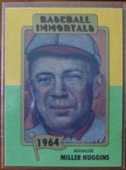 Miller Huggins #98 Baseball Cards 1980 Baseball Immortals Prices