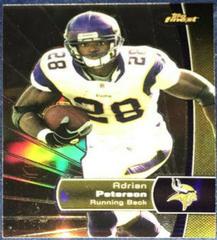 Adrian Peterson [Refractor] #70 Football Cards 2012 Topps Finest Prices