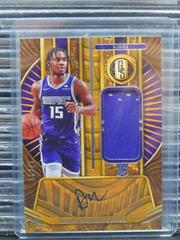 Davion Mitchell #GSJ-DVM Basketball Cards 2021 Panini Chronicles Gold Standard Rookie Jersey Autographs Prices