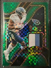 A.J. Brown [Green Prizm] Football Cards 2020 Panini Select Swatches Prices