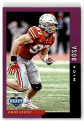 Nick Bosa [Purple] Football Cards 2019 Panini Score NFL Draft Prices