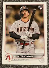 Alek Thomas [SSP Variation] #US212 Baseball Cards 2022 Topps Update Prices