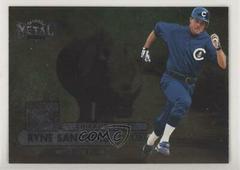 Ryne Sandberg #84 Baseball Cards 1998 Metal Universe Prices