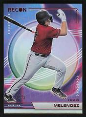Ivan Melendez [Red] #1 Baseball Cards 2023 Panini Chronicles Recon Prices