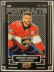 Jonathan Huberdeau [Gold] Hockey Cards 2022 Upper Deck UD Portraits Prices
