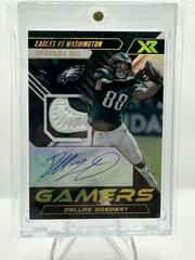 Dallas Goedert [Green] Football Cards 2022 Panini XR Gamers Autographs Prices