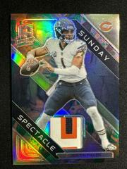 Justin Fields [Psychedelic] #18 Football Cards 2023 Panini Spectra Sunday Spectacle Prices