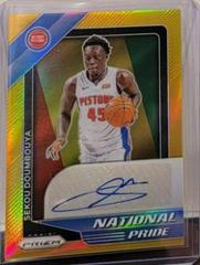 Sekou Doumbouya [Gold] #NPS-SDO Basketball Cards 2020 Panini Chronicles National Pride Signatures Prices