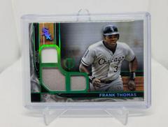 Frank Thomas [Green] #TTR-FT Baseball Cards 2022 Topps Tribute Triple Relics Prices