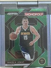 Nikola Jokic [Green] #1 Basketball Cards 2023 Panini Prizm Monopoly Prices