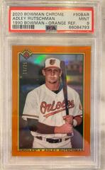 Adley Rutschman [Orange Refractor] Baseball Cards 2020 Bowman Chrome 1990 Prices