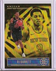 RJ Barrett [Gold] Basketball Cards 2020 Panini Illusions Prices