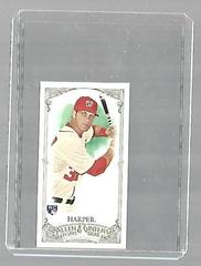 Bryce Harper [Mini A & G Back No Card #] Baseball Cards 2012 Topps Allen & Ginter Prices