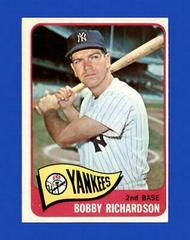Bobby Richardson #115 Baseball Cards 1965 Topps Prices