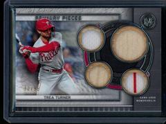 Trea Turner #SPPPQR-TT Baseball Cards 2023 Topps Museum Collection Single Player Primary Pieces Quad Relics Prices