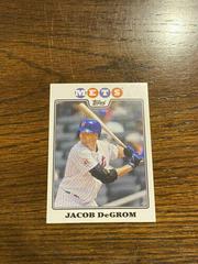 Jacob deGrom Baseball Cards 2022 Topps Throwback Thursday Prices
